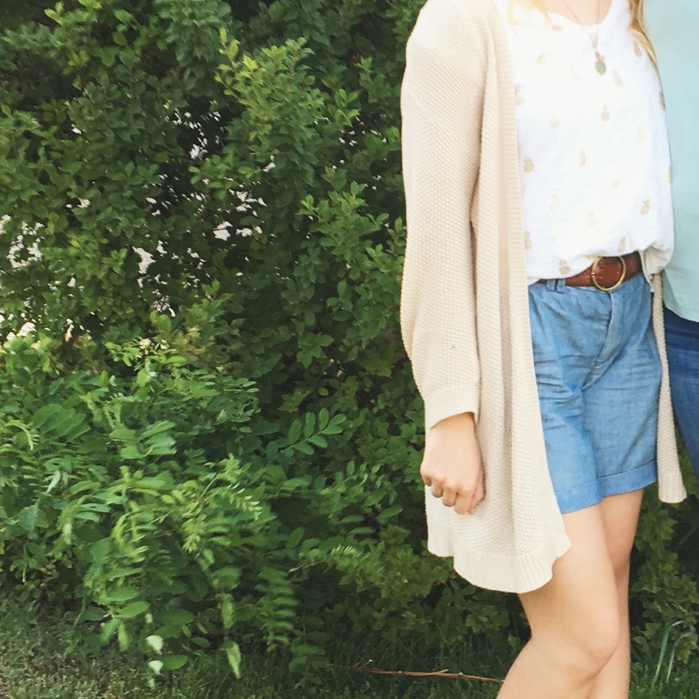 Chambray H&M Shorts